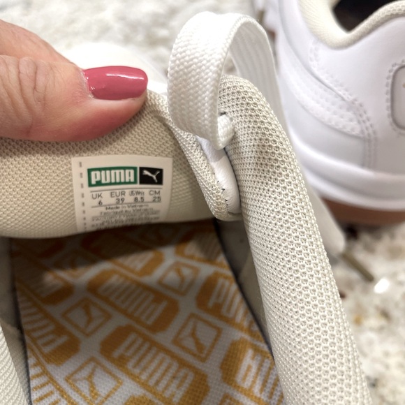 Puma California Exotic Whisper White 6 Like New - Picture 4 of 4